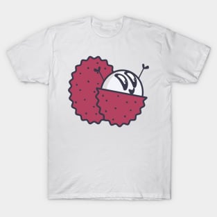 Kawaii Lychee Character T-Shirt